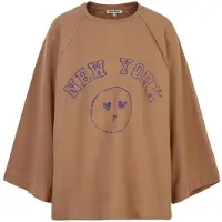 Cost:Bart Collegegenser - CBSol - Oversize - Tigers Eye m. Lilla - - 14 år (164) - Collegegenser