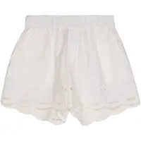 Stella McCartney Kids Shorts - Ivory m. Hullmønster - - 8 år (128) - Shorts