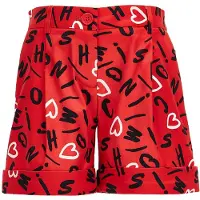 Moschino Shorts - Rød m. Trykk - - 8 år (128) - Shorts