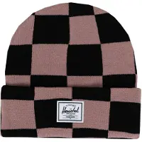 Herschel Lue - Strikk - Elmer - Black/Ash Rose Sjekk - - OneSize - Lue
