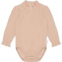 Hust and Claire Body I/e - HCBri - Rugby Tan - - 1½ år (86) - Langermet Body