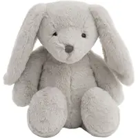 Naturezoo Kosedyr - 30 cm - Kanin - Lysegrå - - OneSize - Kosedyr