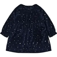 Hust and Claire Kjole - Velur - HCK-er - Mer Navy m. Gull - - 1½ år (86) - Kjole