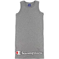 Champion Fashion Kjole - Grå Melert m. Logo - - 18-20 år - Kjole