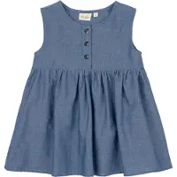 Petit Piao Kjole - Denim Blue - - 1½ år (86) - Kjole