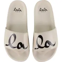 Lala Berlin Badesandaler - BilBao - Off White/Svart - - 37 - Badesandal