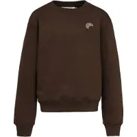 Hound Collegegenser - HdSofia - Dark Brown - - 8 år (128) - Collegegenser