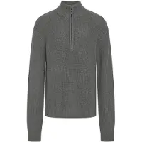 Grunt Genser - Strikk - Durbuy - Light Grey - - 12 år (152) - Genser