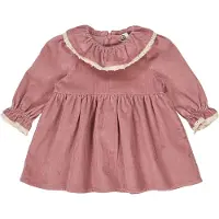 Müsli Kjole - Fløyel - Nostalgi Rose - - 1 år (80) - Kjole
