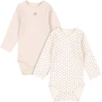 Fanga Fontana Bodyer I/e - Modal - Bello - 2-pack - Blush Mix - - 6 md - Langermet Body