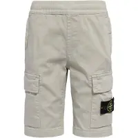 Stone Island Shorts - Pearl Grey - - 8 år (128) - Shorts