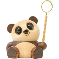 FableWood Panda - Chi Chi - 8 cm - Naturlig - - OneSize - Dekorasjon