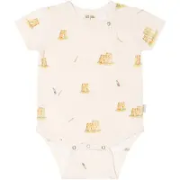 Petit Piao Body k/e - Trykt - Slott - - 68 - Kortermet body