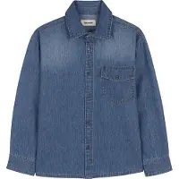 Zadig & Voltaire Skjorte - Denim Blue m. Trykk - - 14 år (164) - Skjorte