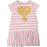 DYR -Cph Kjole - Dyrzanzi - Rose Beige Elephant Glitter - - 4 år (104) - Kjole