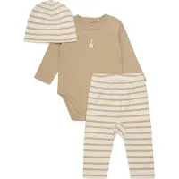 Fixoni Sett - Leggings/Lue/Body I/e - Sesam - - 62 - Langermet Body