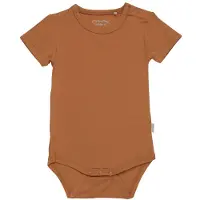 Minymo Body k/e - Bambus - Jordekorn - - 56 - Kortermet body