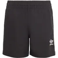 Adidas Originals Shorts - ORI 3S SHO - Svart/Hvit - - 4 år (104) - Shorts