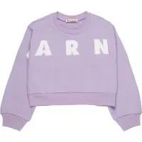 MARNI Collegegenser - Beskåret - Light Violet m. Hvit - - 12 år (152) - Collegegenser