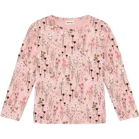 Minymo Genser - Rib - Sølv Rosa - - 12 år (152) - Genser