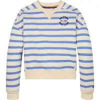 Tommy Hilfiger Genser - New York - Calico Grunnleggende Blue Tro - - 14 år (164) - Genser