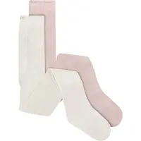 Minymo Strømpebukser - 2-pack - Shell - - 92/98 - Strømpebukser