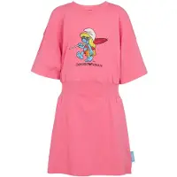 Emporio Armani Kjole - Lyserød m. Smurf Fin - - 12 år (152) - Kjole