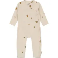 Konges Sløjd Slå-Om-Jumpsuit - Lemon - - 68 - Jumpsuit