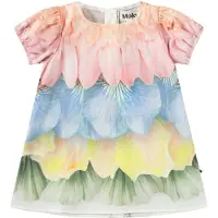 Molo Kjole - Boks - Petal Rainbow - - 1 år (80) - Kjole