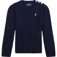 Ralph Lauren Genser - Ull - Navy - - 3 år (98) - Genser