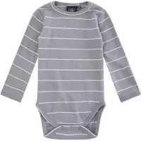 Sofie Schnoor Body I/e - Stripete - Stone Blue - - 2 år (92) - Langermet Body
