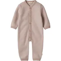 Wheat Jumpsuit - Ullfleece - Levi - Dry Rose - - 1 år (80) - Vårdress