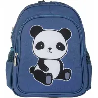 A Little Lovely Company Barnehagesekk m. Termisk lomme - Panda - - - OneSize - Barnehagesekken