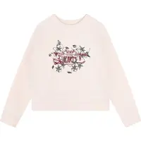 Zadig & Voltaire Collegegenser - Apricot m. Trykk - - 10 år (140) - Collegegenser