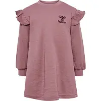 Hummel Kjole - HmlWulbato - Twilight Mauve - - 1 år (80) - Kjole