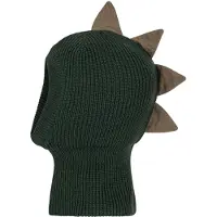 Konges Sløjd Balaclava - Ull - 2-lags - Grønn - - 6-9 md - Balaclava - dobbel