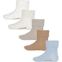 Wheat Sokker - 5-pack - Gaveeske - Evig - Blue - - 16/18 - Sokker