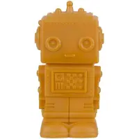 A Little Lovely Company Lampe - 14 cm - Robot - Azteker Gold - - OneSize - Nattlampe