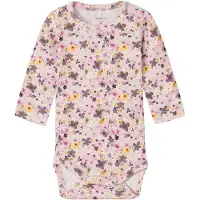 Name it Body I/e - NbfLosa - Festivalblomst - - 50 - Langermet Body