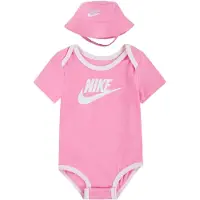 Nike Bodysuit - Bøttehatt/Body k/e - Rosa - - 6-12 md - Kortermet body