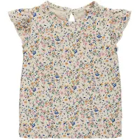 The New Siblings Topp - TnsGeraldine - White Swan Tiny Flower - - 74 - Singlet