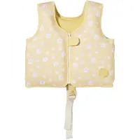 Sunnylife Svømmevest - Princess Swan - 1-2 år - Smørblomst - - OneSize - Svømmevest