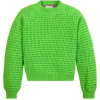 Tommy Hilfiger Genser - Strikk - Hekle - Spring Lime - - 14 år (164) - Genser