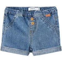 Name it Shorts - NbmBen - Dark Blue Denim - - 62 - Shorts