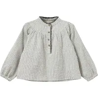 Sofie Schnoor Skjorte - Black Tynn Stripe - - 5 år (110) - Skjorte