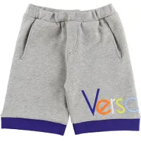 Versace Young Shorts - Svette - Grå Melert m. Tekst - - 8 år (128) - Shorts