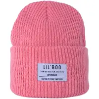 Lil' Boo Copenhagen Lil'Boo Copenhagen Lue - Rib/Strikk - Koselig - Rosa - - 1-3 år (80-98) - Lue