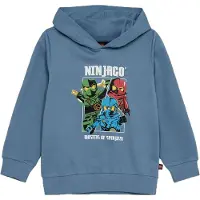 Lego Wear Hettegenser - LWScout 600 - Blue - - 6 år (116) - Hettegenser