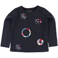 Emporio Armani Genser - Navy m. Mønster - - 4 år (104) - Genser