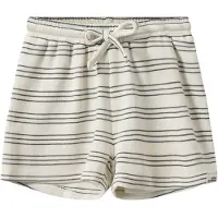 Sofie Schnoor Shorts - Modal - Antique White W. Blue - - 68 - Shorts
